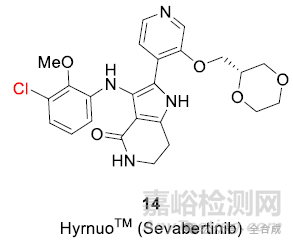2025年FDA批準的16款含有鹵素原子的藥物分子