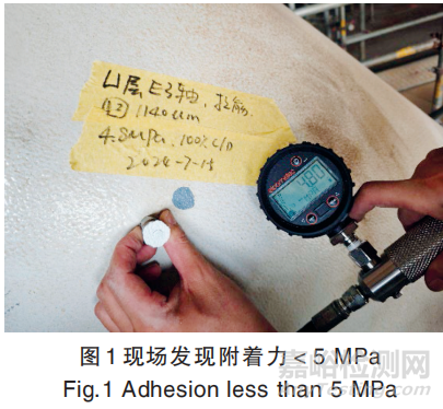 聚硅氧烷面漆附著力異常原因分析及控制措施